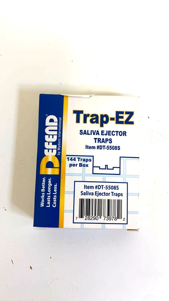 2 PACK! Defend Trap-ez disposable trap saliva ejector screen