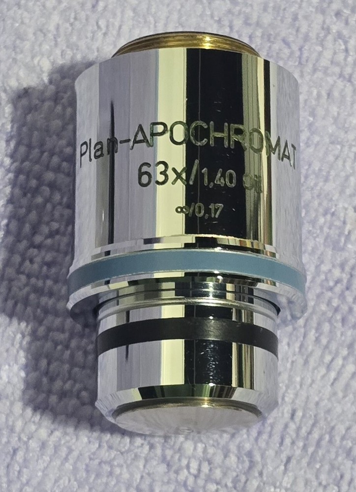 Zeiss 440760 Plan-APOCHROMAT 63X/1.4 Oil ∞/0.17 Microscope Objective
