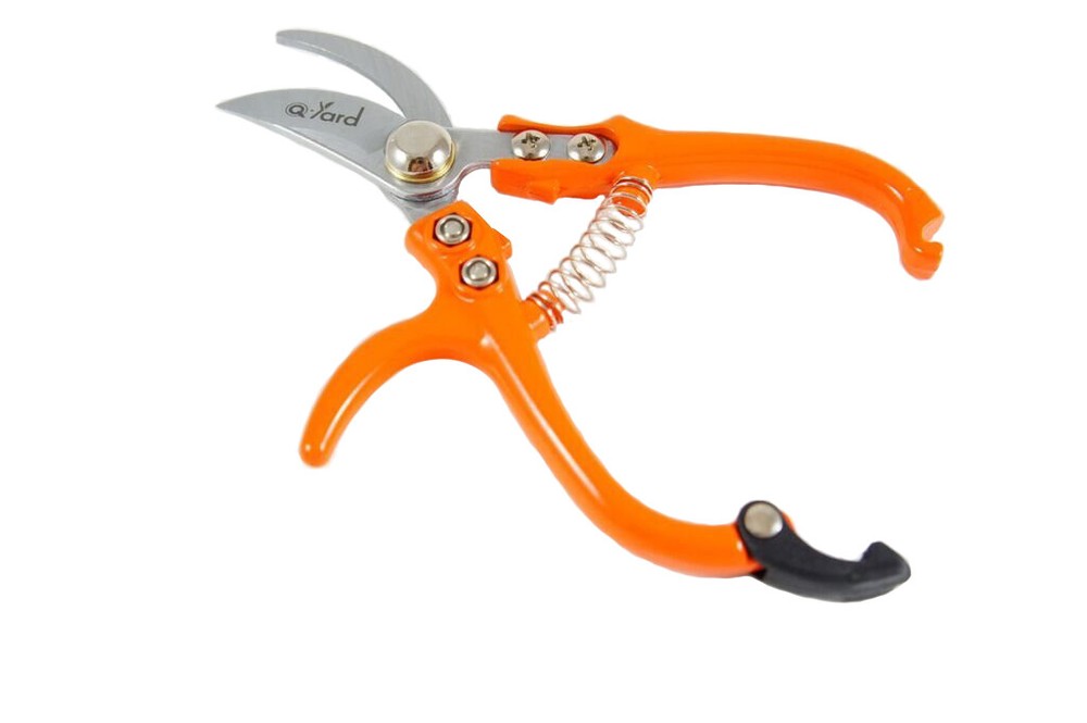 2 - pack Q-yard Pruning Shear, Mini-Trimmer Extra Sharp Garden Hand Pruners,