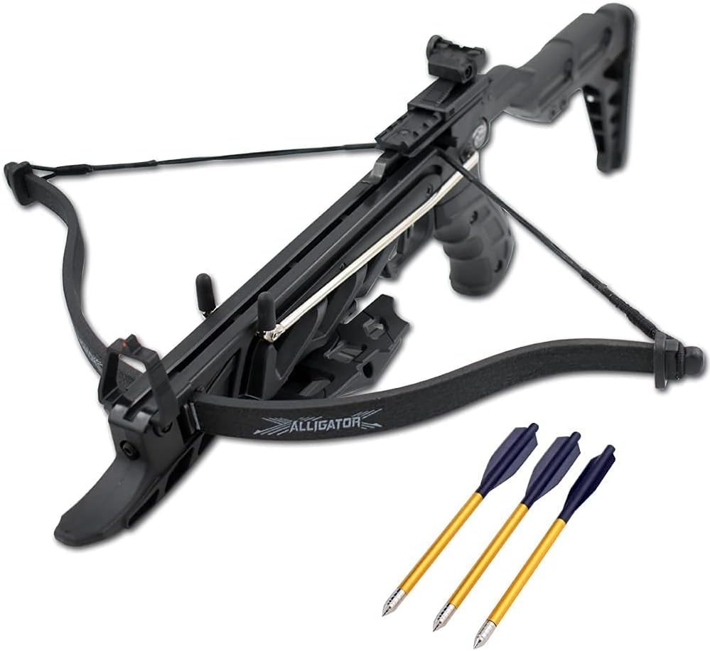 Self-Cocking Pistol Grip Crossbow 80 lbs-