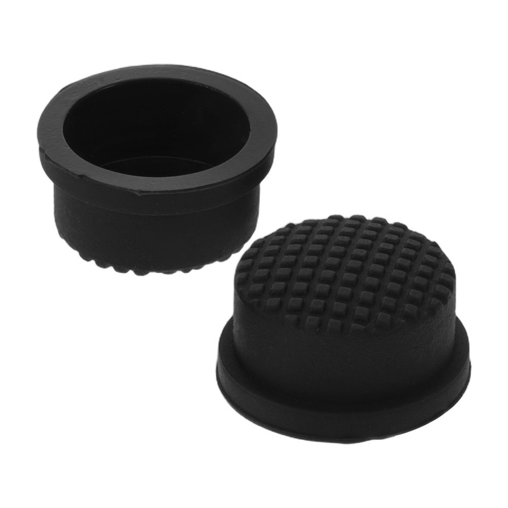 2 PCS Waterproof Rechargeable Flashlight Switch Cap Cover Handheld Button Boot