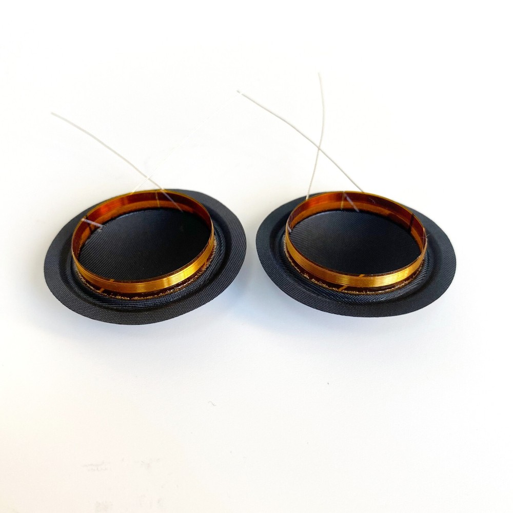 2 Replacement 1" Silk Diaphragms For Infinity Reference 2, 3 Tweeter 902-4606 8Ω