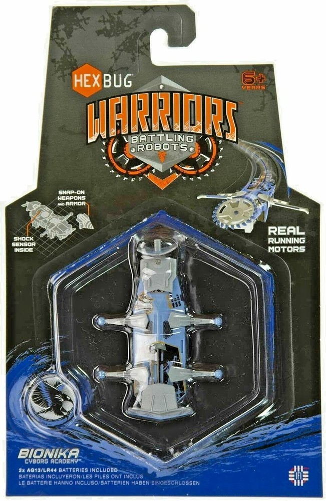 Hex Bug Warriors Battling Robots-Assorted-Tronikon, Viridia, Bionika, Caldera