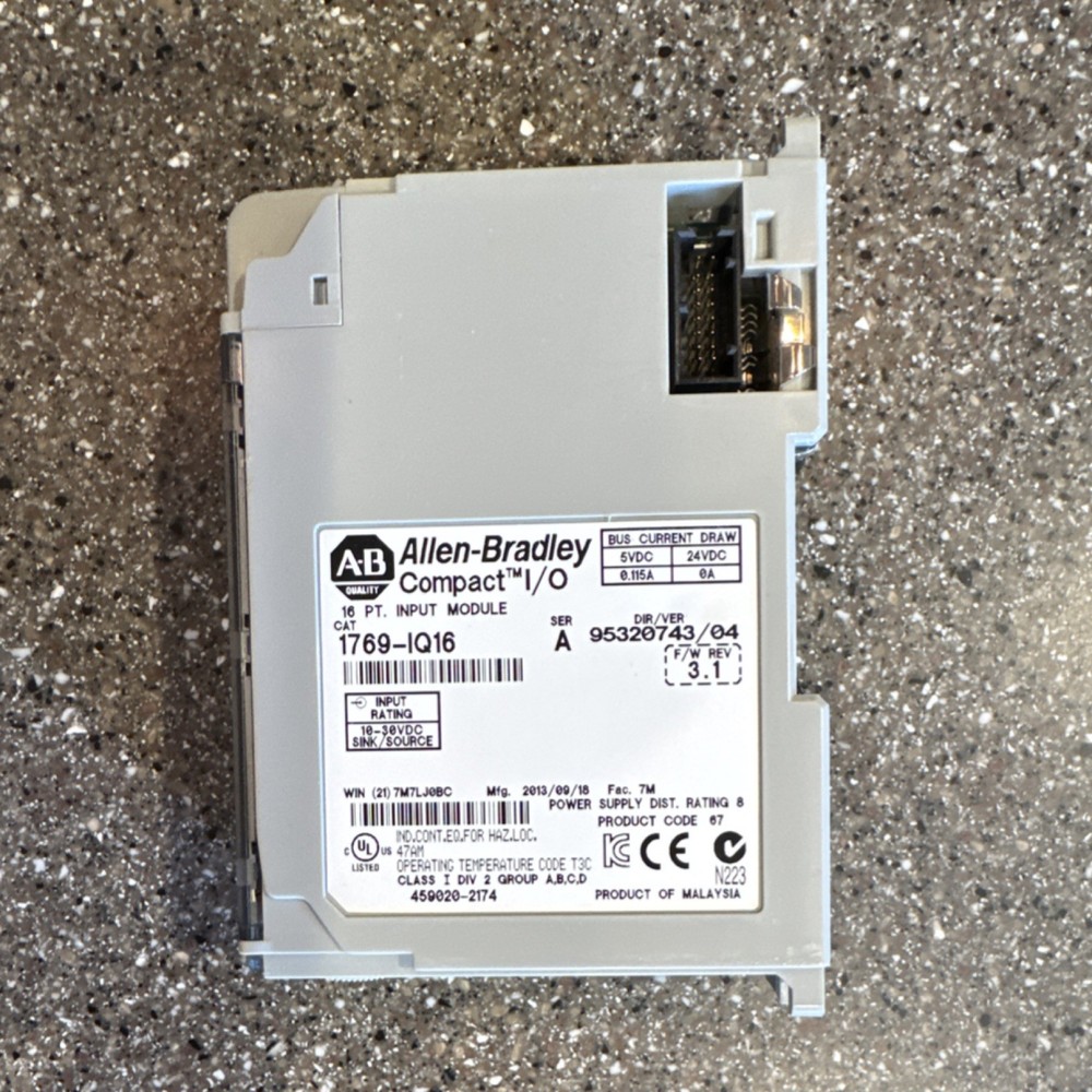 Allen-Bradley 1769-IQ16 CompactLogix Digital PLC Input Module