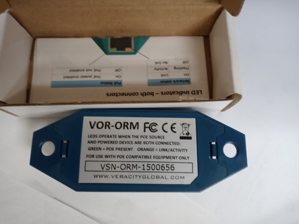 VERACITY VOR-ORM- Outreach Max Ethernet & POE Extender VSN-ORM-