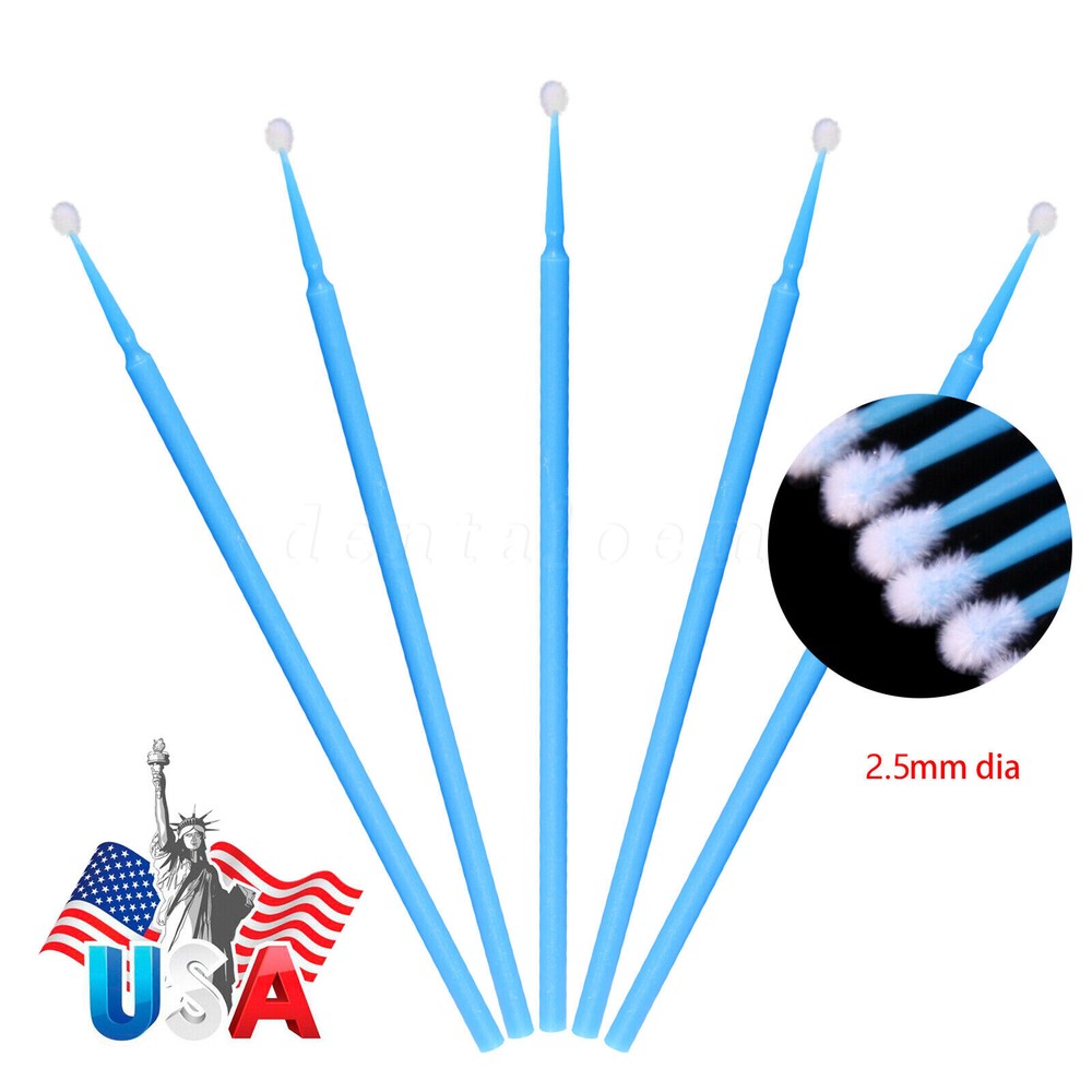Micro Brushes Applicators Microbrush Dental (Regular, Fine, Super Fine) USA