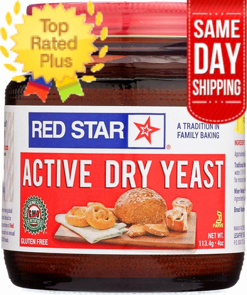 Red Star Active Dry Yeast 4 oz Jar