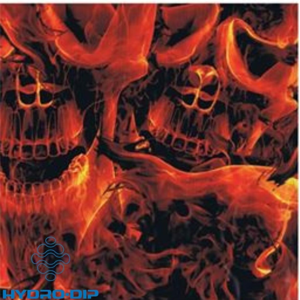 HD-FLM719 Burning Skulls (100 cm)