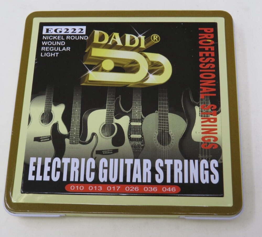 Nickel Round Wound Regular Light Electric Guitar Strings EG222