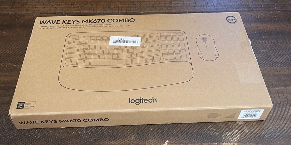 Logitech MK670 Performance Wireless Keyboard and Mouse Combo - Black