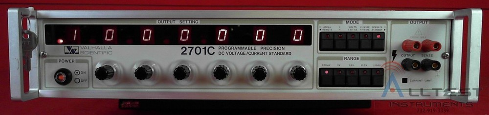 Valhalla 2701C-TL-3-GPIB Programmable Precision DC Voltage Current Standard