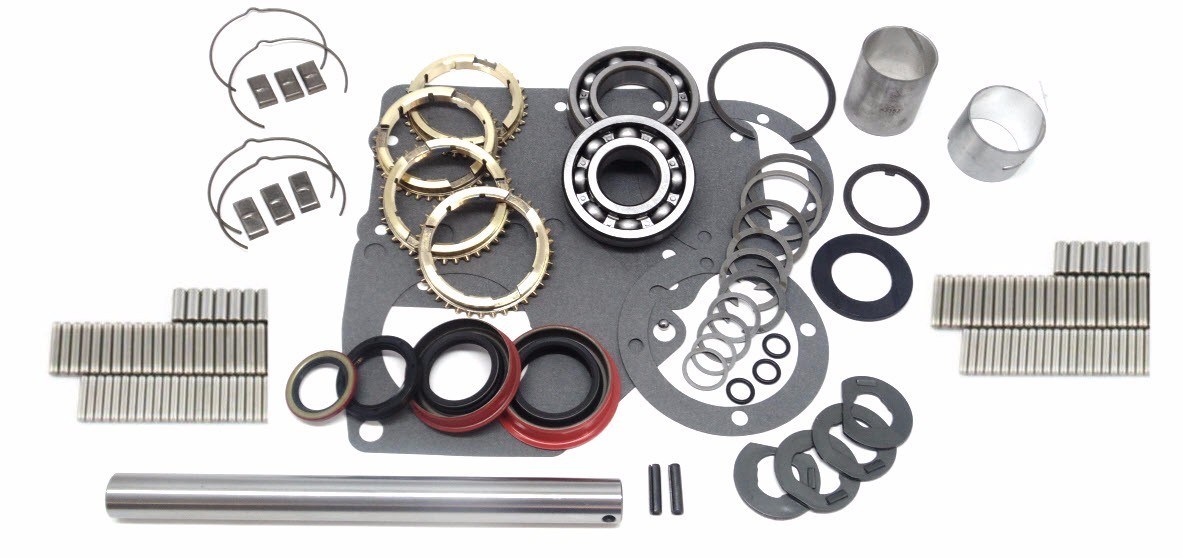 Complete Bearing & Seal Kit Ford RWD Toploader 4-speed Deluxe 1964-1973