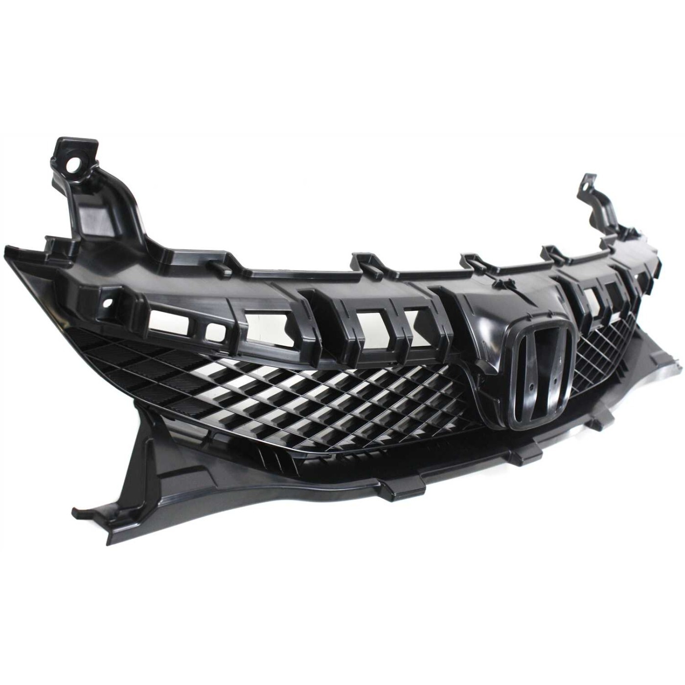 Front Bumper Cover and Grille Kit For 2009-2011 Honda Civic Sedan Primed