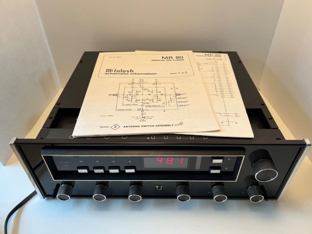 MCINTOSH MR80 FM TUNER - AS IS