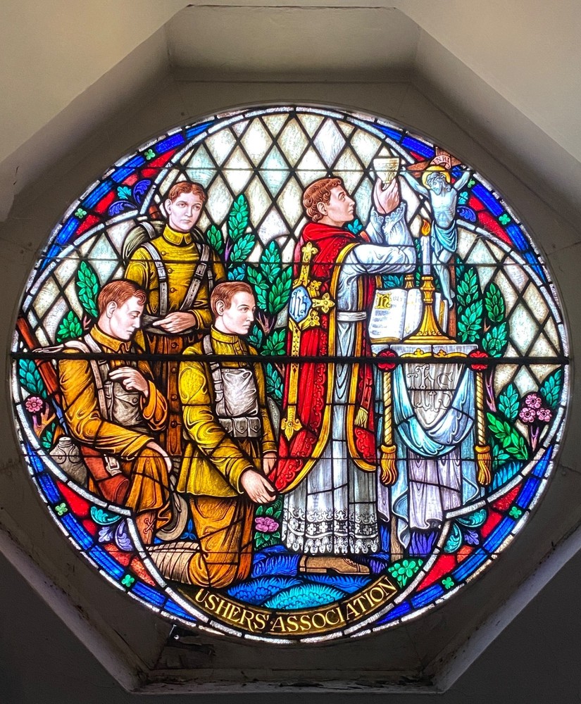 STAINED GLASS WINDOW Henry Keck