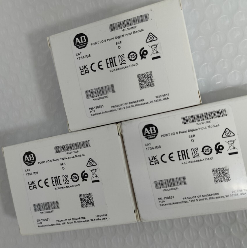 New AB 1734-IB8/D 8Point Digital Input Module 1734IB8 AB Sealed