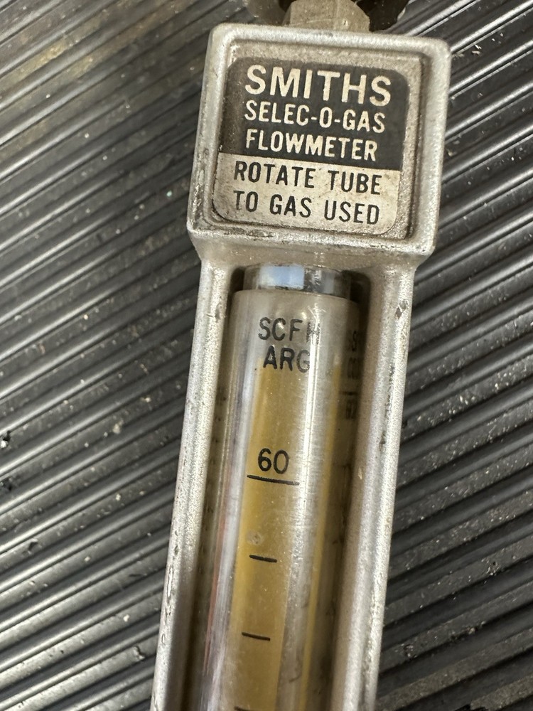 Smith’s Select-o-gas Flow meter p/n 3492-1