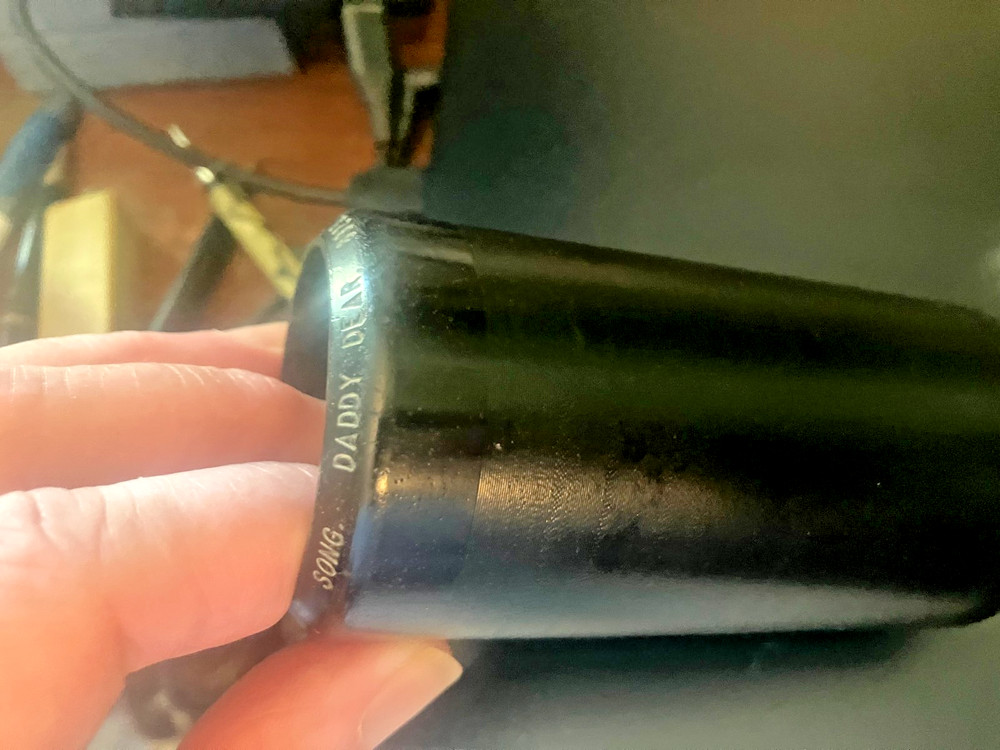 Edison 2 Minute Cylinder Record #8923 "Daddy Dear" John Young
