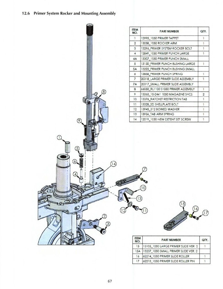 Dillon Priming System - RL1100 Large 66217