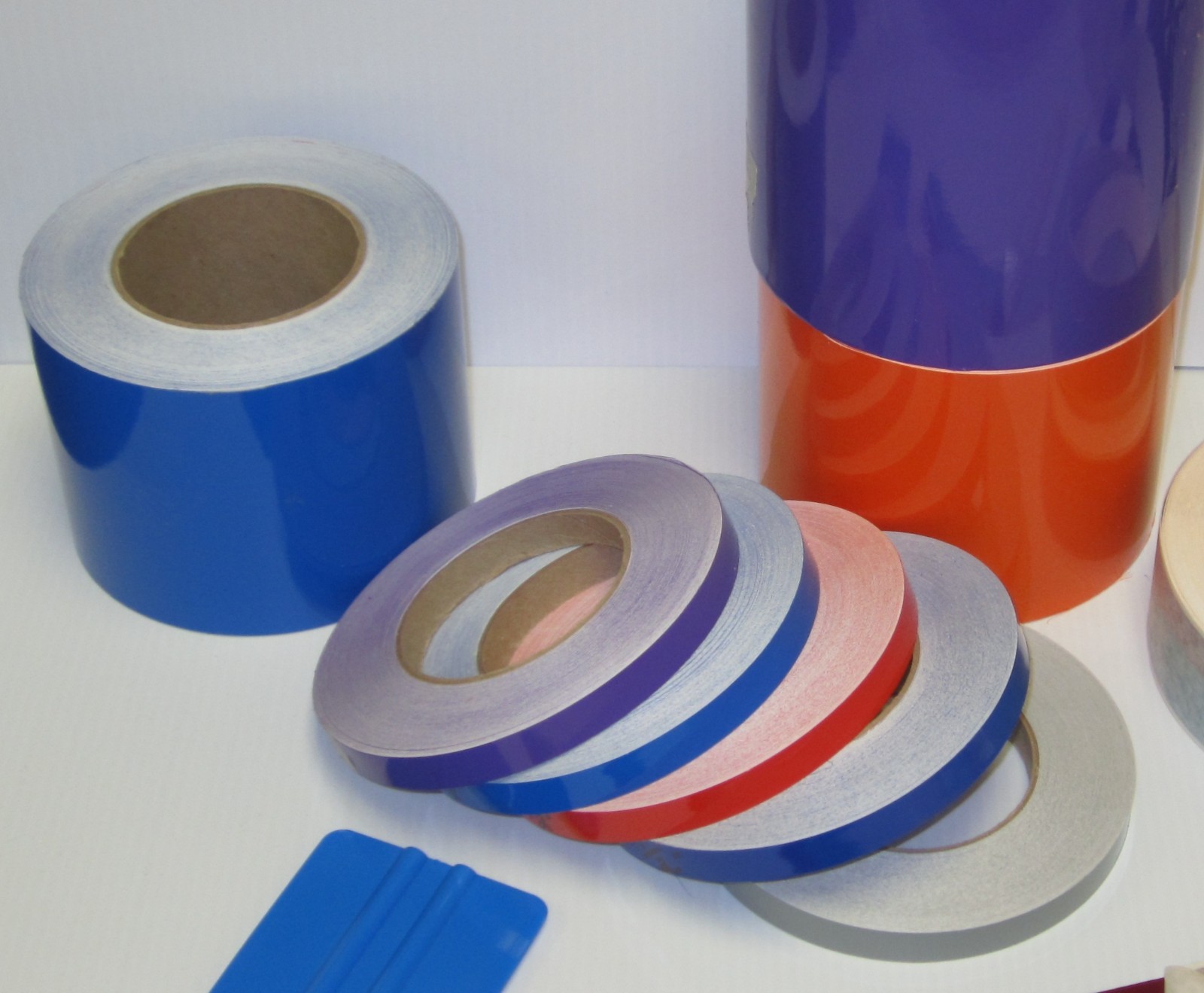 5" x 150 ft Roll Vinyl Pinstriping Vinyl Striping Tape 25 Colors Available!
