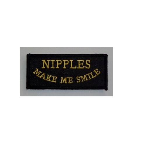 NIPPLES MAKE ME SMILE PATCH