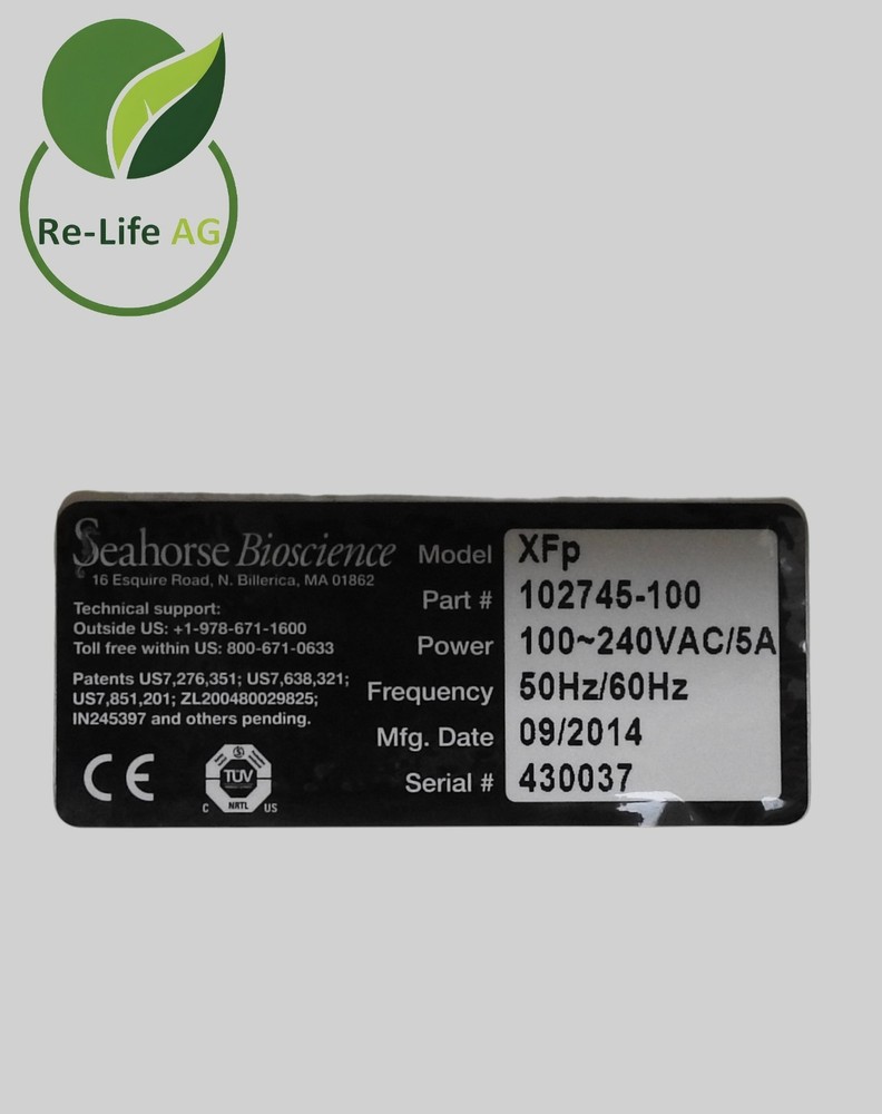 Seahorse Bioscience XFp device