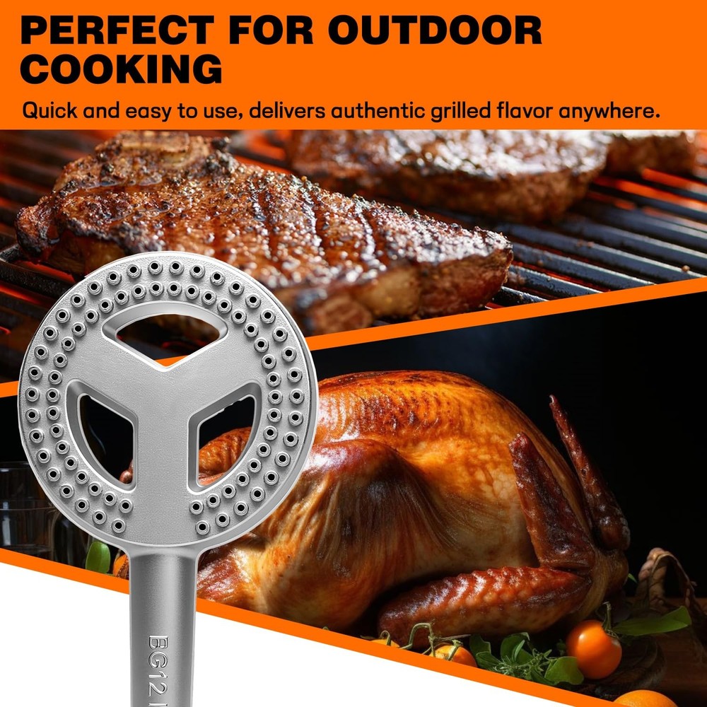 High Pressure Cast Iron Propane Burner with Regulator