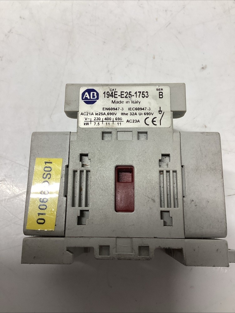 Allen Bradley 194E-E25-1753 Ser B Load Switch U-967