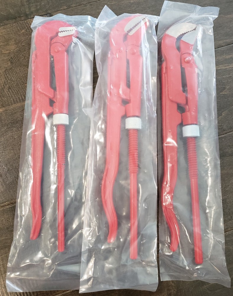 Pipe Wrenches 12" 3pc Set, Wiha 32995