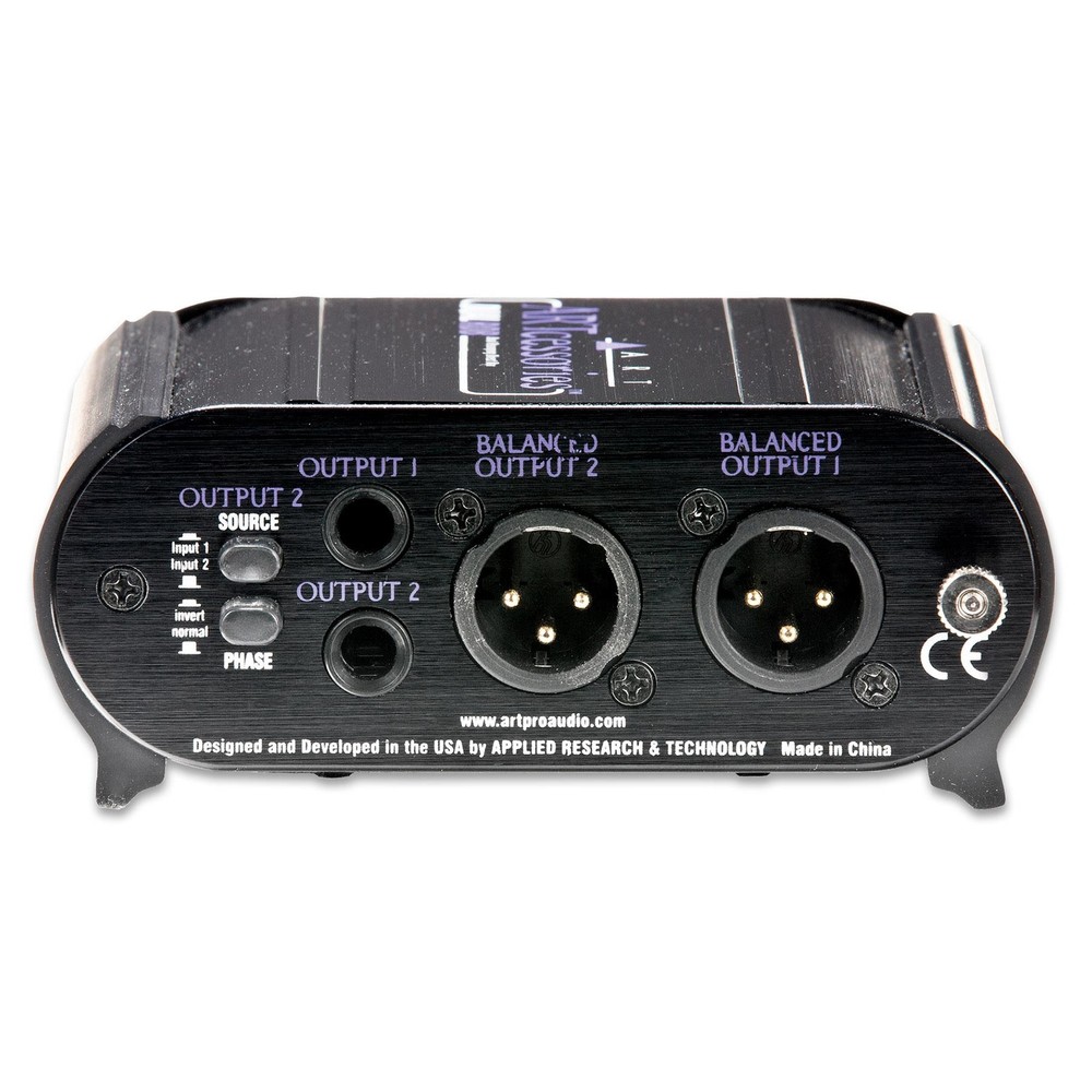 ART Dual RDB Stereo Reamping Interface Bundle with 20-foot XLR Cables