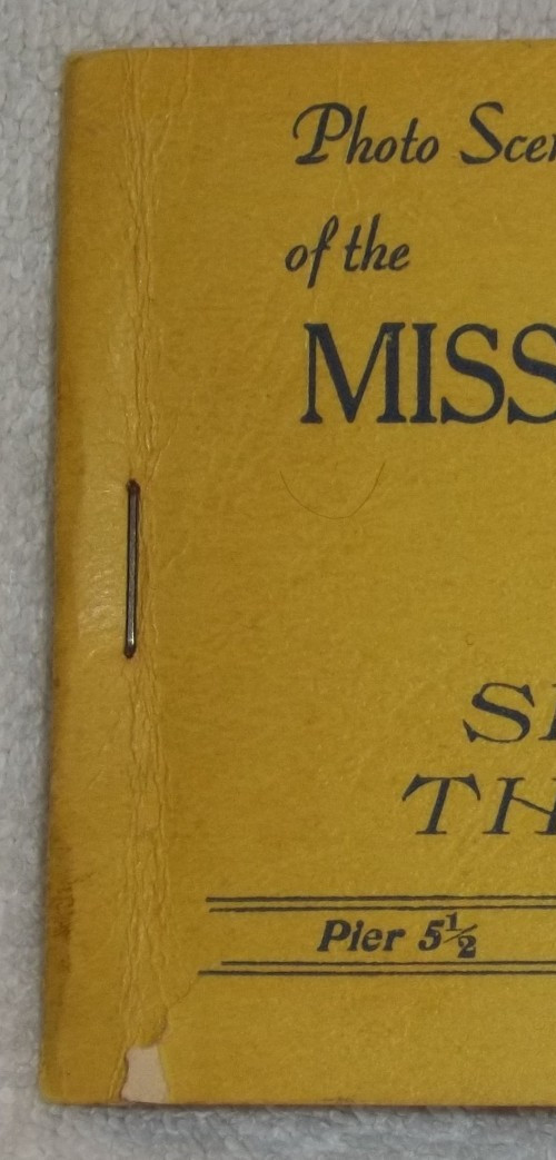 Photo Scenic Route Miss Miami Speed Boats Sightseeing BOOKLET Al Capones Home et