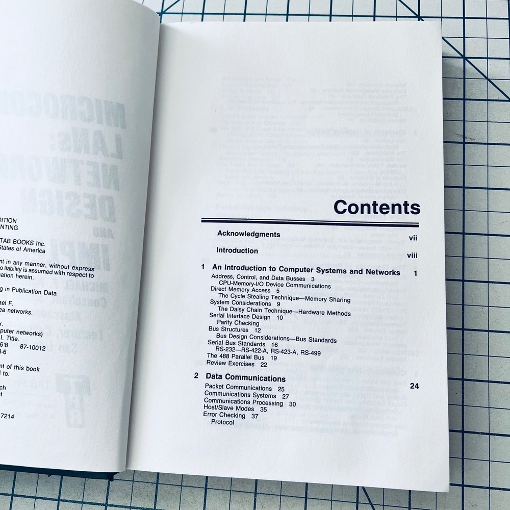 Microcomputer LANs Network Design & Implementation Book 1987 Vintage Computing