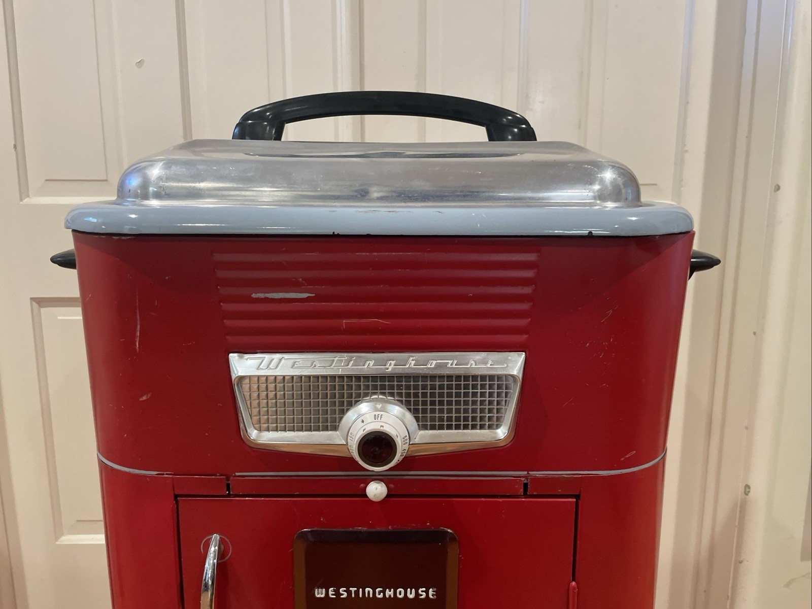 Vintage Westinghouse Electric Roaster RO-5411-1 With Original Stand Tested READ!