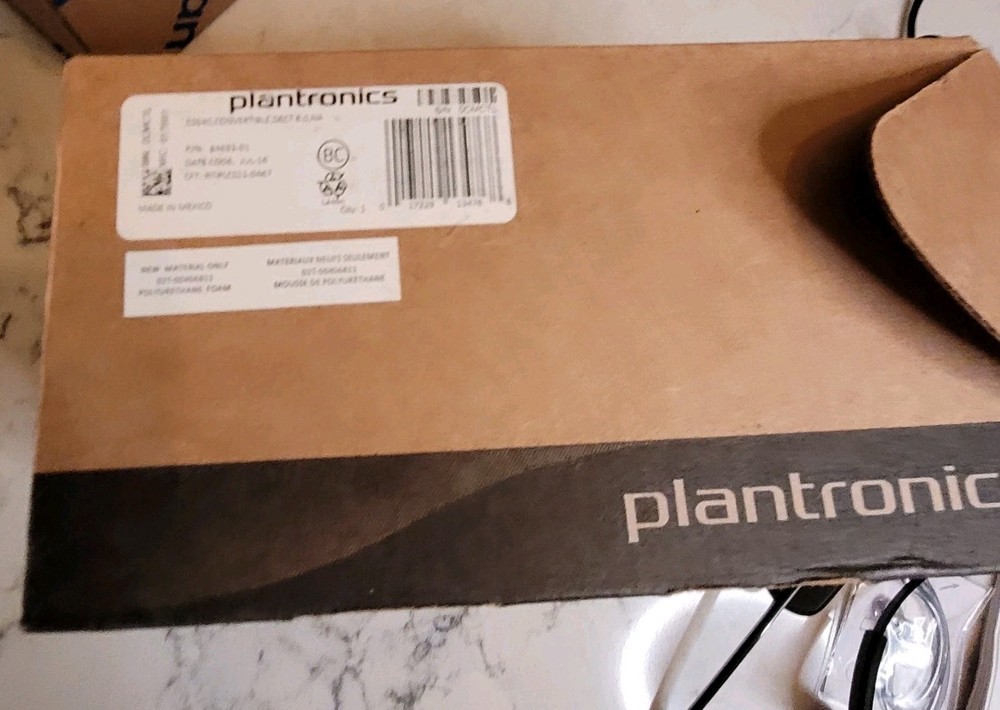 Plantronics CS540 Wireless Office Headset System w/ Base & Accessories – Tested