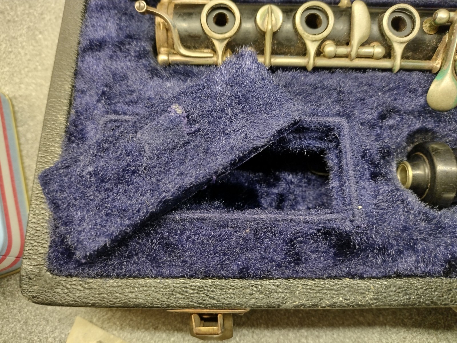 F.Buisson Oboe + Vintage Case Old Antique Musical Instruments