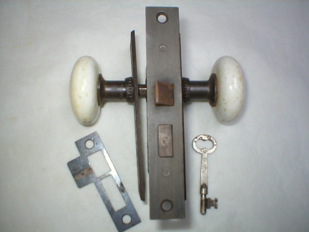 Antique Victorian Era Door Hardware
