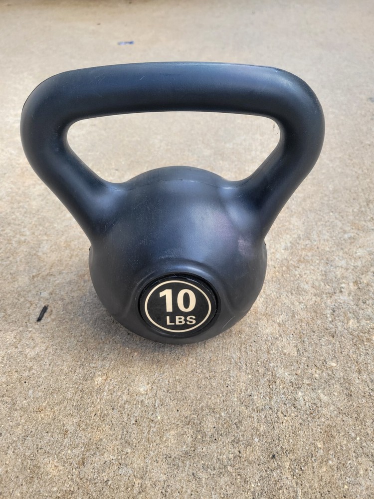 10 lb Plastic Kettlebell
