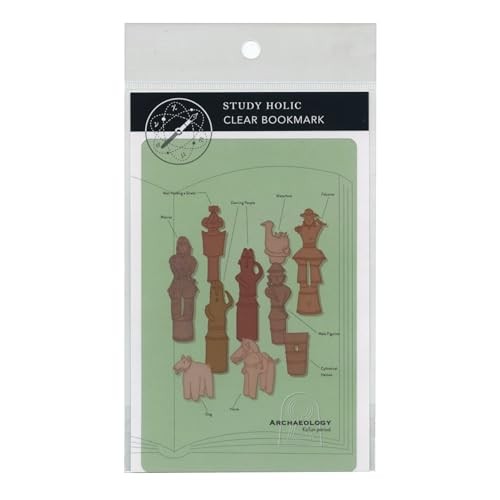 Green Flash STUDY HOLIC Clear Bookmark Archaeology ST-369