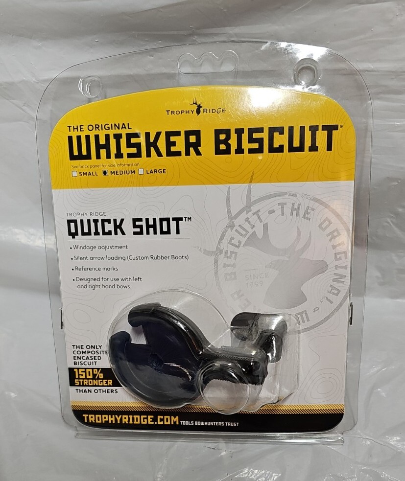 Trophy Ridge Whisker Biscuit Quick Shot Medium NEW