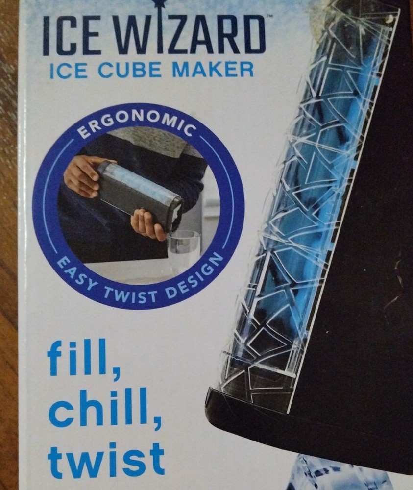 Allstar CEW01112 Ice Wizard 12 Ice Cube Maker Dispenser Open Box Creates 12 Cube