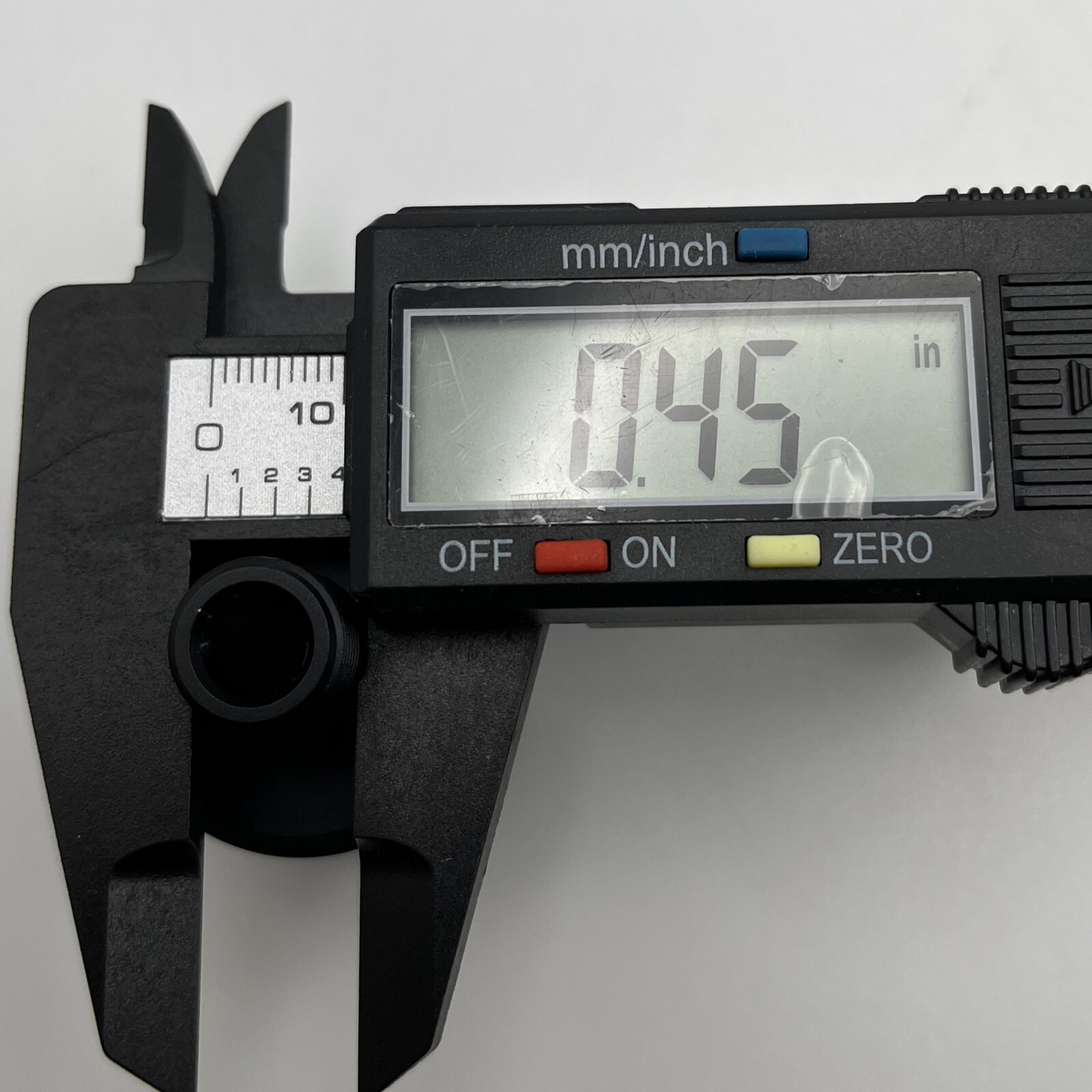 Ruger .22 Mark 1,2,3 (Bull) 1/2"x28 TPI Muzzle Brake Adapter Black Aluminum