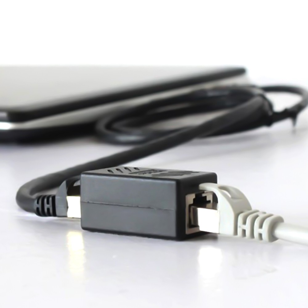 Lot RJ45 Inline Coupler Cat6/Cat5e Ethernet Network Cable Extender Connector