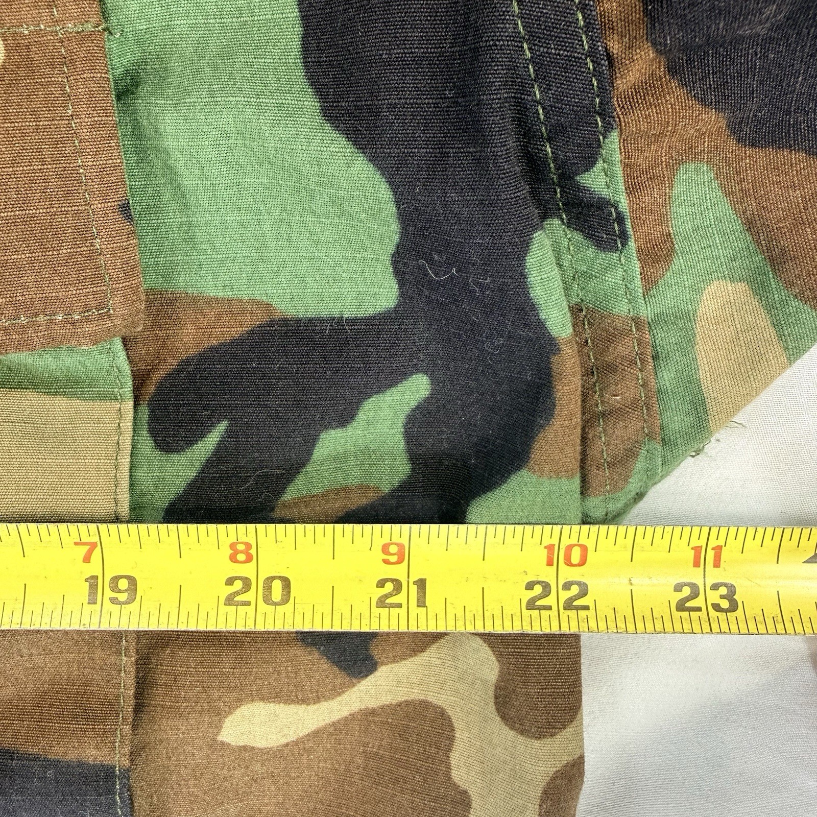 US Army Woodland BDU Jacket Medium Regular 1999 Combat Coat Vintage Military