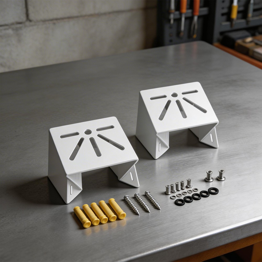 Surveillance Camera Corner Bracket - Wall Mounted for CCTV Installations