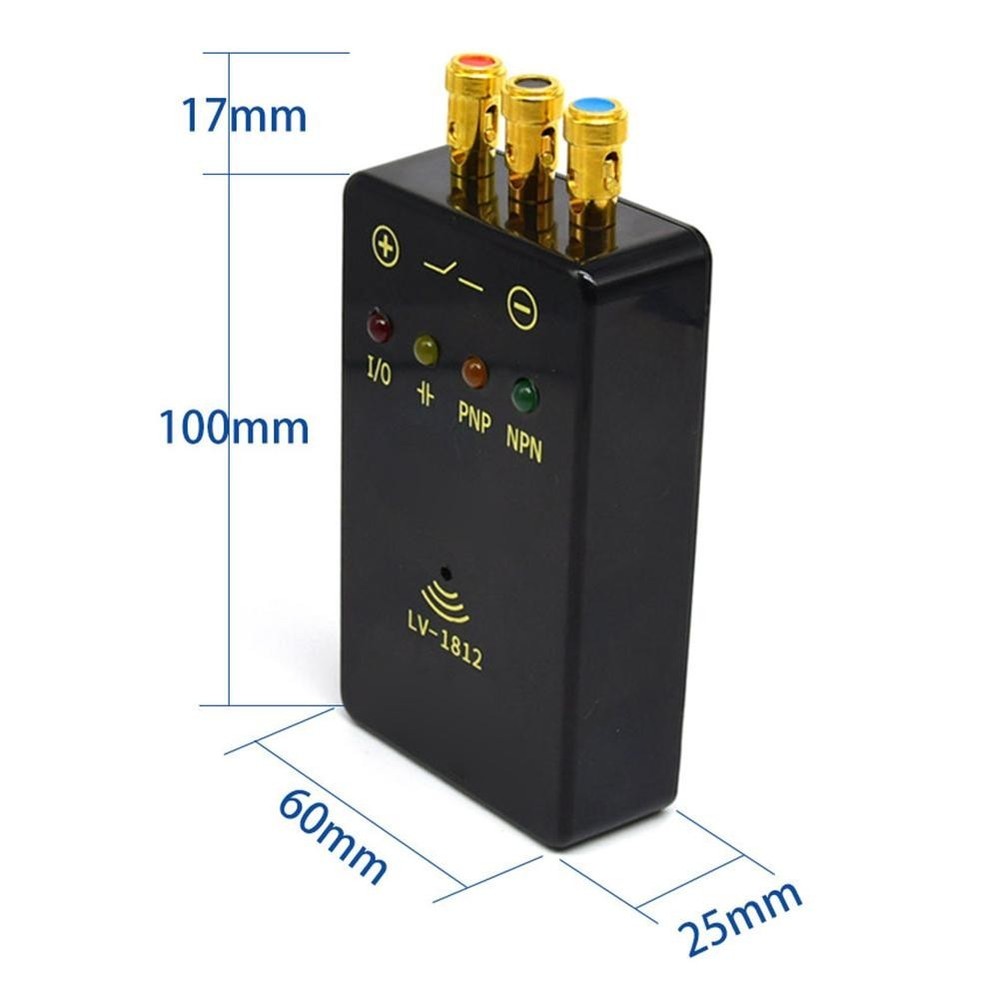Handheld LV1812 Sensor Test Device with Short Circuit Protection Features