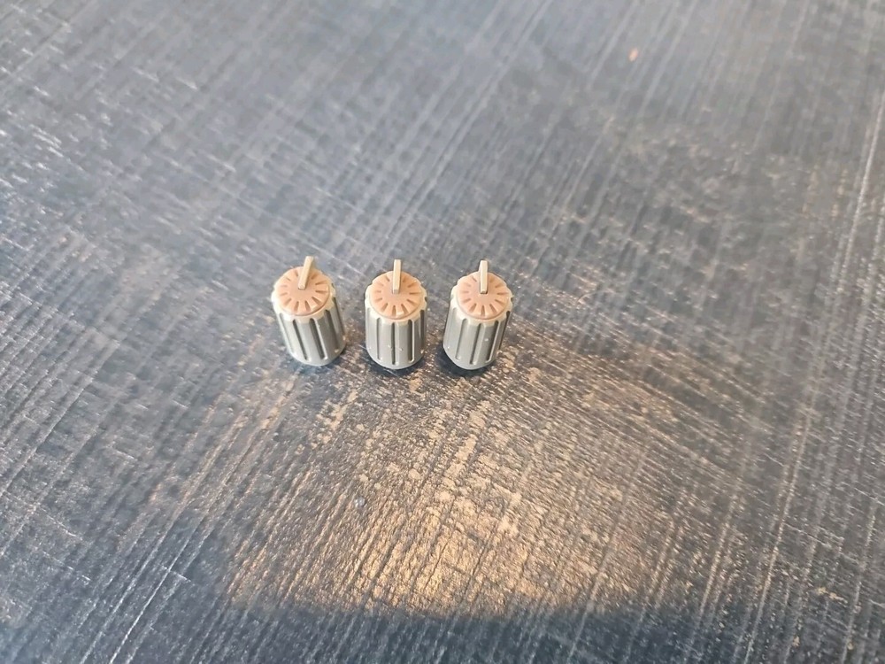 3x Peak Knobs For Samson S83 Mixer Amplifier 8channel 300watts