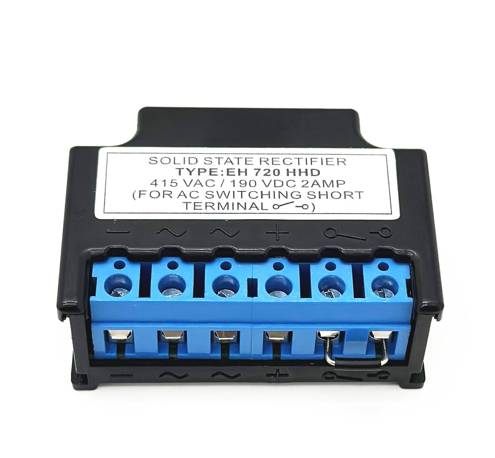 SOLID STATE RECTIFIER EH 720 HHD 415VAC/190VDC 2AMP brake rectifier module