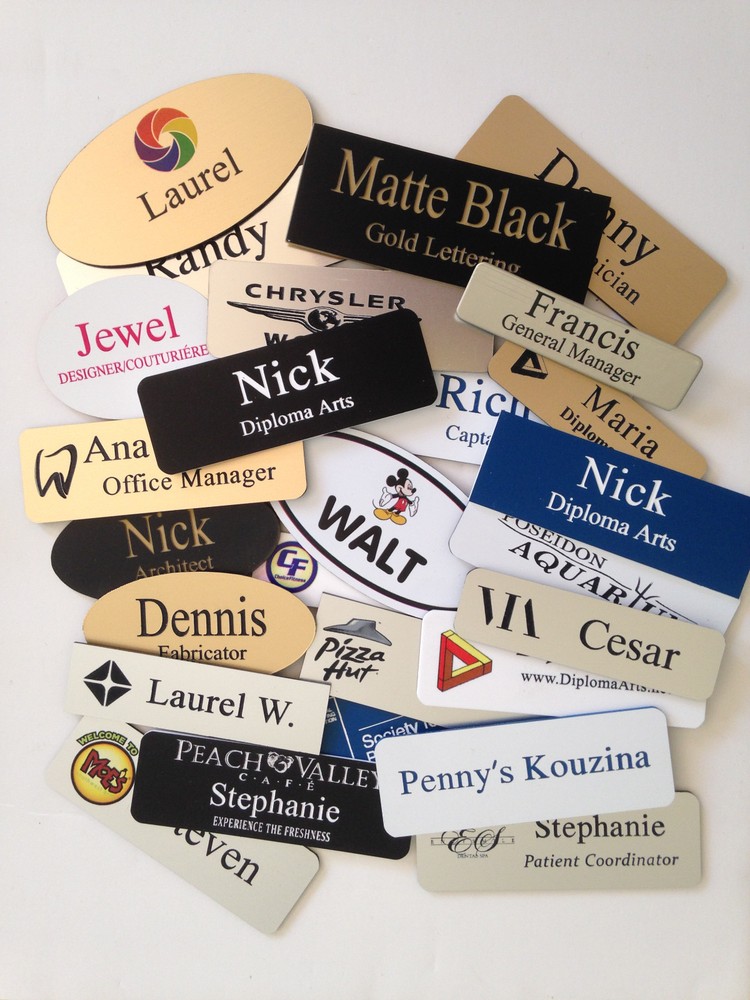 LOGO INSERTION FEE for Name Tags