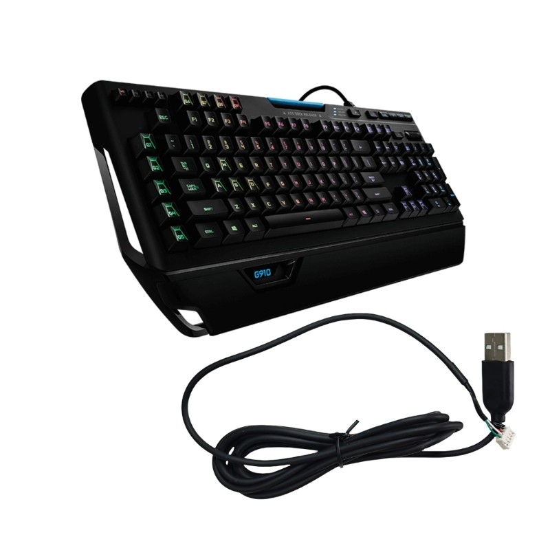 Replacement Rubber USB Cable Data Line For G910 Keyboard