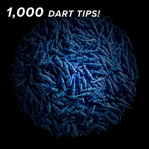 Soft Tip Dart Points 2BA Thread - Tufflex S.S. Super Short - 100/1000 Pack Optio